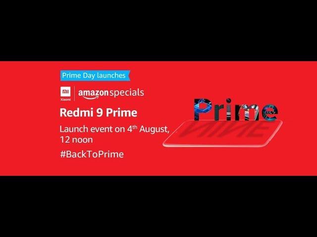 Redmi 9 Prime Launch Stream Live