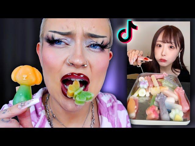 Tik Tok candy is destroying my teeth once again (frozen wax candy???)