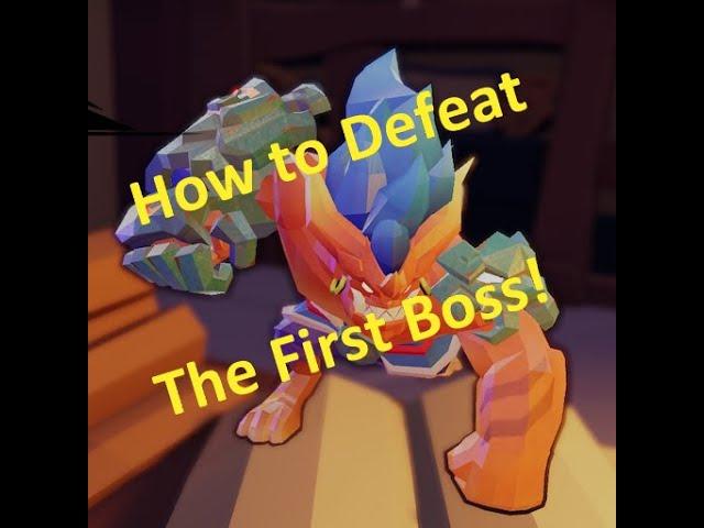 Gunfire Reborn - How to defeat the First Boss easily!