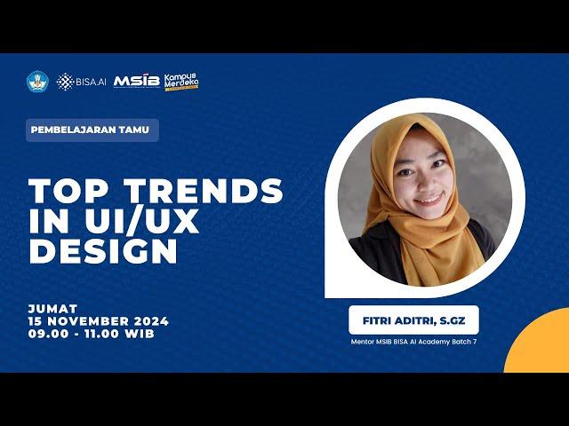 Top Trends in UI/UX Design | Fitri Aditri