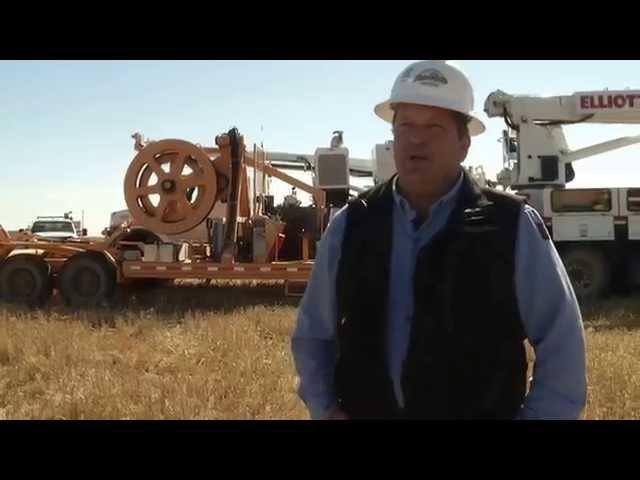 Logan reconductor project - Basin Electric Transmission Fall 2014