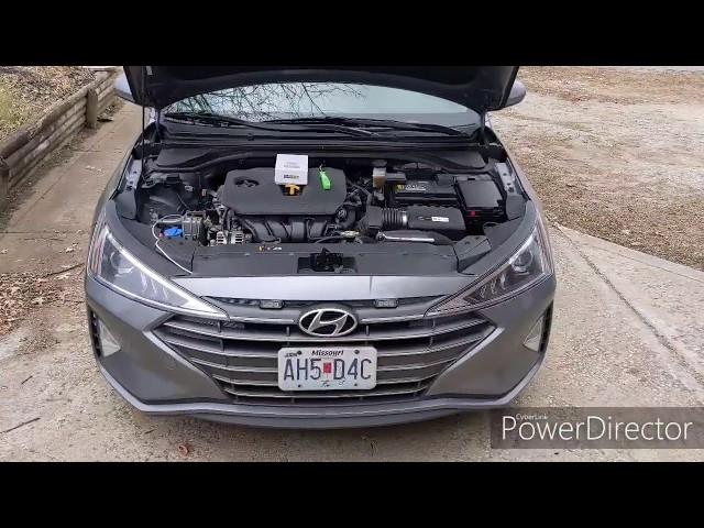 2019-2020 Hyundai Elantra headlight bulb replacement