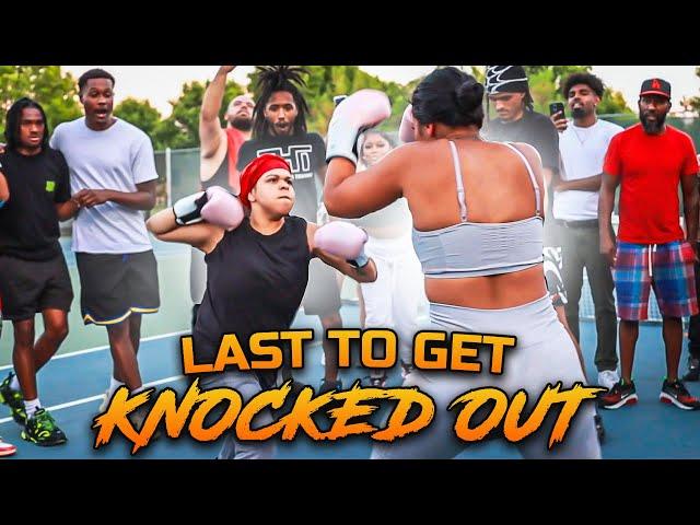 LAST TO GET KNOCKED OUT WINS $500 SACRAMENTO! *FEMALE EDITION*