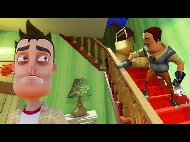 Нашёл Секретные Комнаты Соседа! - Hello Neighbor Привет Сосед