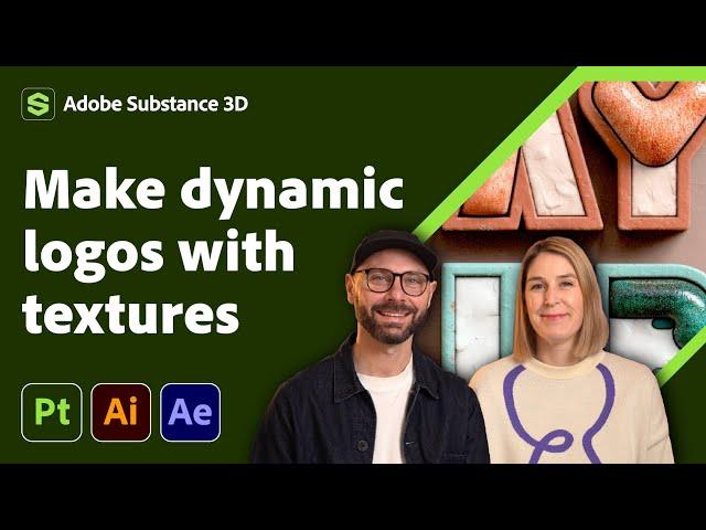 Create Your Own Hyper-Realistic 3D Logo with Tips from Get It Studio | Adobe Substance 3D