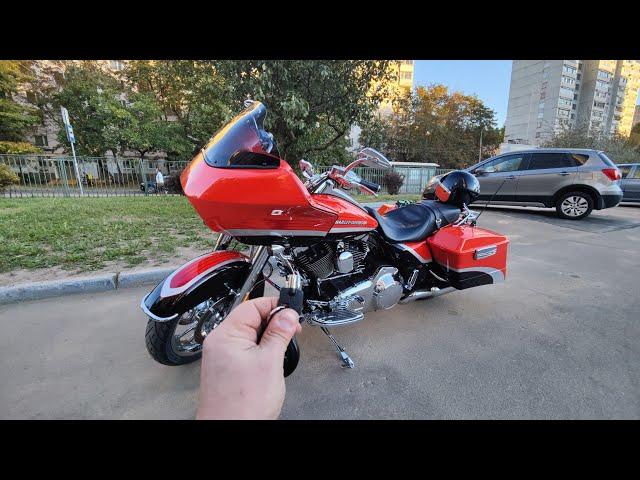 Harley Davidson Road Glide 2009 восстановление ключей от зажигания и кофров для Рода Глайд #аллрусс