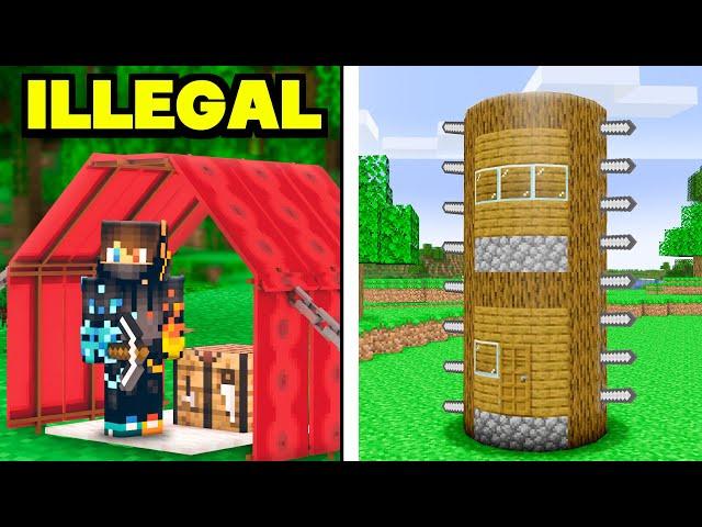 19 Most Illegal Minecraft Builds