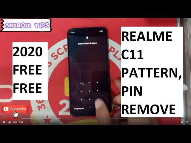 REALME C11 Hard reset PATTERN UNLOCK SUCCESSFULLY 2020