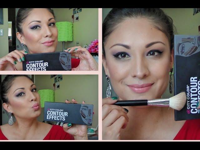 HOW TO : COMO USAR CONTOUR  EFFECTS CITY COLOR PARA HACER DEFINICION A TU ROSTRO
