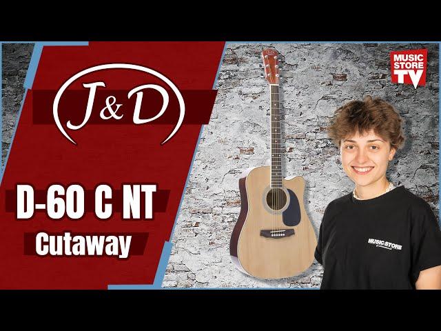 JACK & DANNY - D-60 Cutaway NT Acoustic guitar