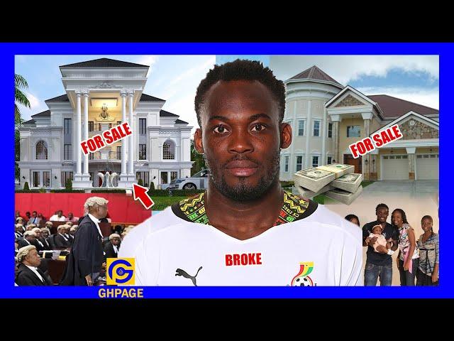 Michael Essien is Broke, Court orders to sell his East Legon, Trassaco Mansions to settle his debts