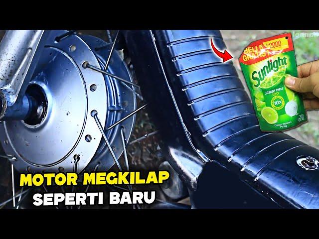 PRAKTIS SEKALI !!! Cara Bikin Pengkilap Body Motor Sendiri