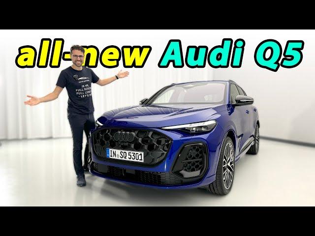 all-new Audi Q5 REVEAL with SQ5 V6 (2025)