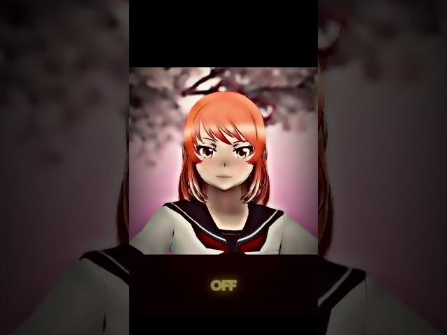 Osana cuts her hair… #edit #yanderesimulator #osana #gingerhair #then #now #change