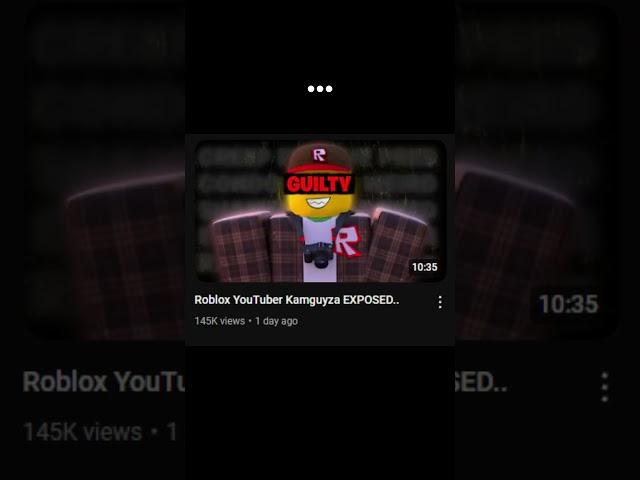 The Kamguyza Incident #kamguyza  #roblox  #drama