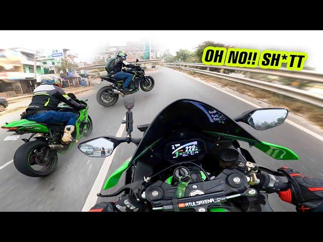 normal ride bani RACE & Kawasaki Zx10r wapis aagayi 