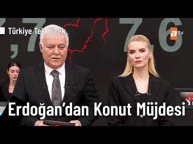 Cumhurbaşkanı Erdoğan'dan Destek Mesajı #TürkiyeTekYürek