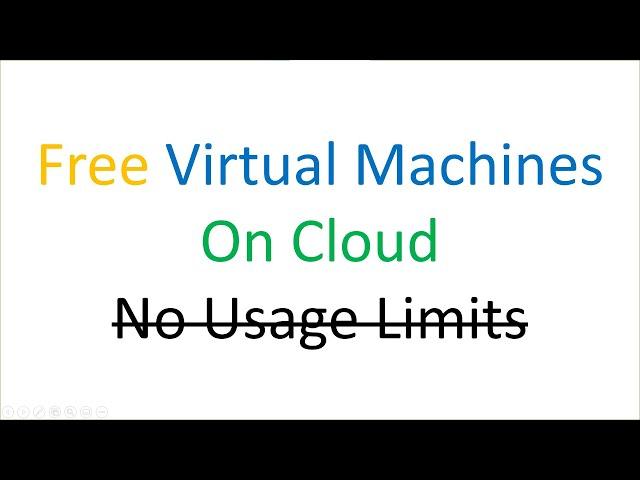 Always Free Virtual Machines in Cloud