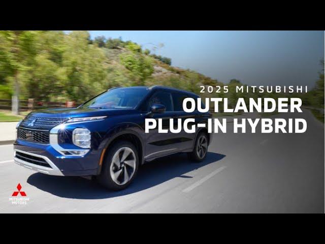 2025 Mitsubishi Outlander Plug-in Hybrid Electric SUV | Mitsubishi Motors