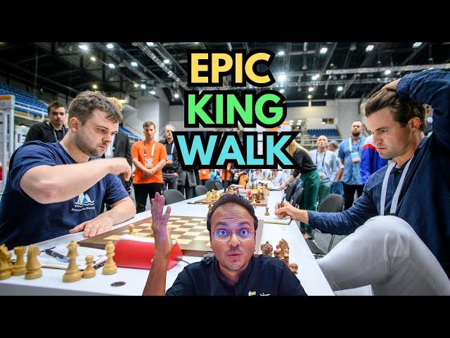 When Magnus Carlsen's king walk backfired | Carlsen vs Fedoseev | Chess Olympiad 2024