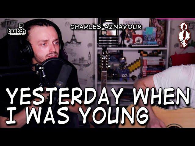 Ярослав Баярунас - Yesterday when i was young (cover «Charles Aznavour»)