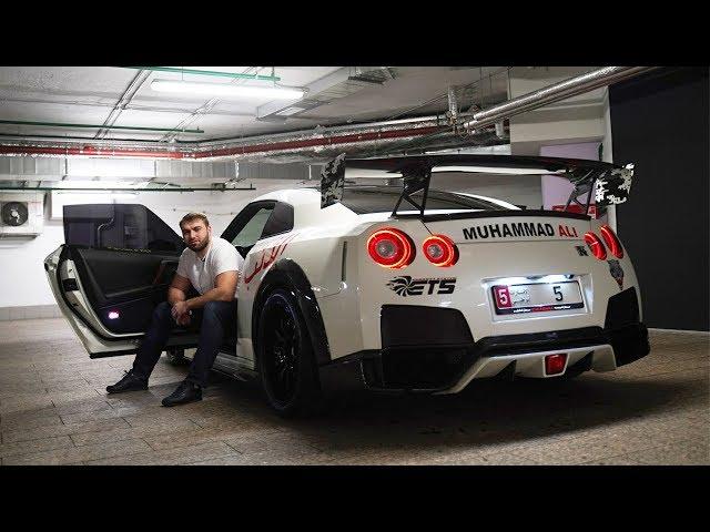 Чеченский ЗВЕРЬ! Nissan GTR Muhammad Ali 1500 лошадиных сил.