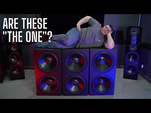 EXTREME Home Bass! 3 x JTR Captivator RS2, 6 18" Woofers 12,000 WATTS!