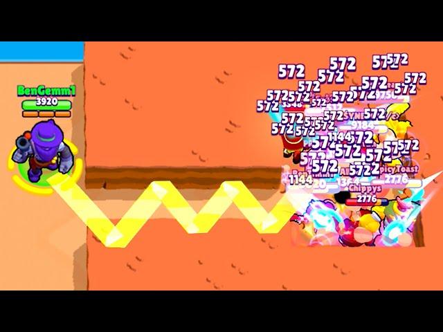 Satisfying 1000 IQ Kills ONLY!!!  (brawl stars geometry)