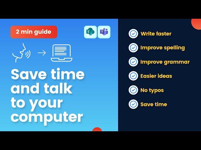 HOW TO: Use Dictation in Microsoft Office & Teams | Student & Parent Quick Guide