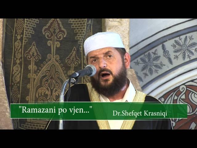 Ramazani po vjen... - Dr.Shefqet Krasniqi