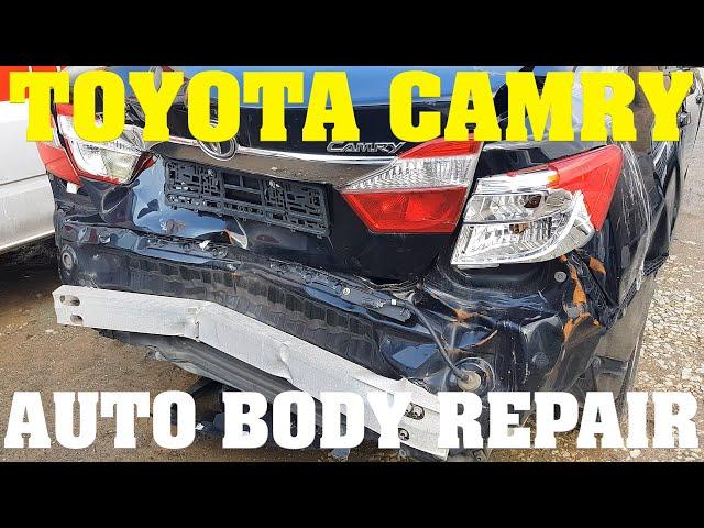 Toyota CAMRY. Auto body repair. Ремонт и покраска кузова.