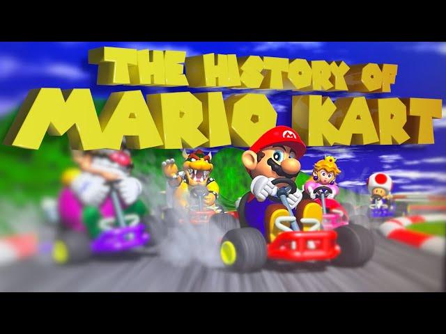 The History of Mario Kart (SNES, N64, GBA, GC)