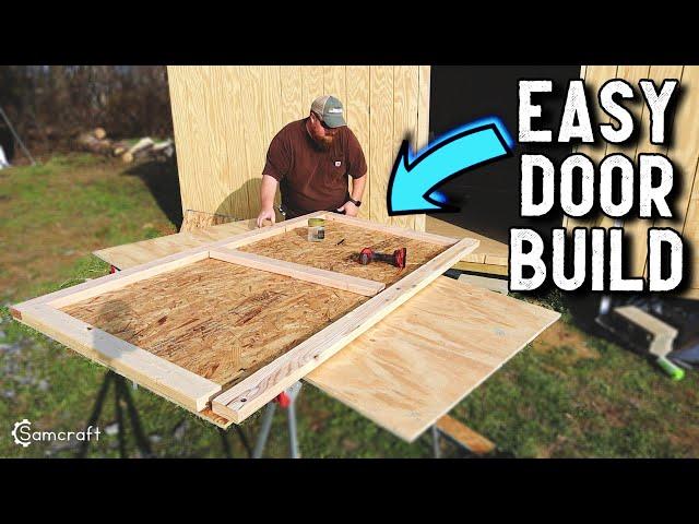 SAG-FREE SUPER STRONG DOOR  - Workshop Build 09