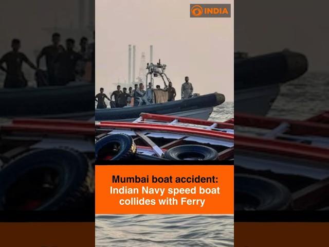 Mumbai boat accident: Indian Navy speed boat collides with Ferry