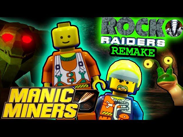 Manic Miners: A LEGO Rock Raiders remake  - Launch Trailer