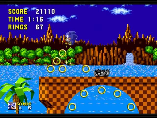 Sonic The Hedgehog: Green Hill Zone 1-3 Walkthrough