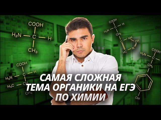 Все про амины и аминокислоты: самая сложная тема органики на ЕГЭ по химии!