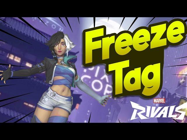 Superhero FREEZE TAG In Marvel Rivals