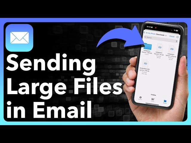 How To Send Large Files Through Email On iPhone