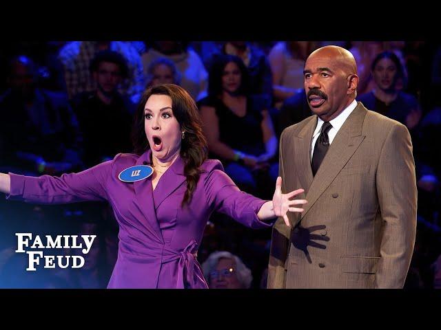 RIP. Liz humiliates Steve Harvey in Fast Money.