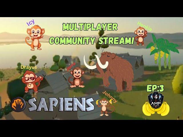 Multiplayer  Mayhem At It's Best!! The Gutter Gang Community / Sapiens Gameplay / MP:3