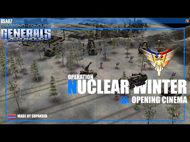 USA07OG [Operation : NUCLEAR WINTER] CNC Generals Zero Hour #Cinema FANMADE Supakrid stop developing