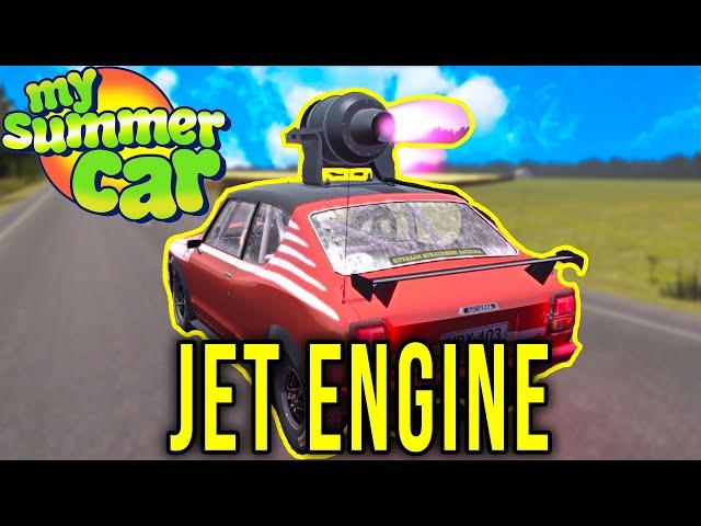 A NEW HUGE ENGINE IN A SATSUMA [JETMOD] - My Summer Car #342 | Radex