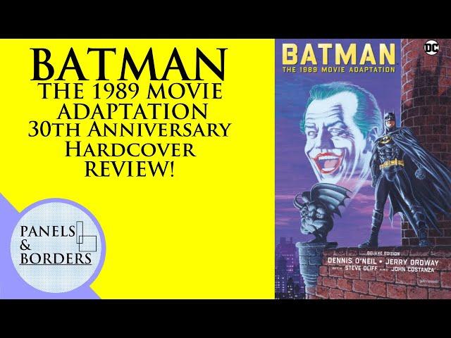 Batman 1989 Movie Comic Adaptation, Review. (Must have if you're a Batman fan)