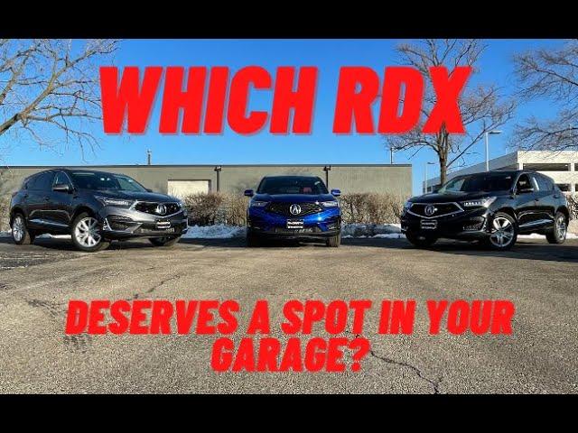 Which Acura RDX is Right for YOU?