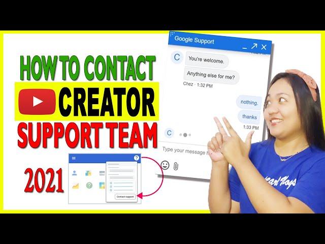 How to Contact Youtube Support Team 2021 | dyozapearl vlogs