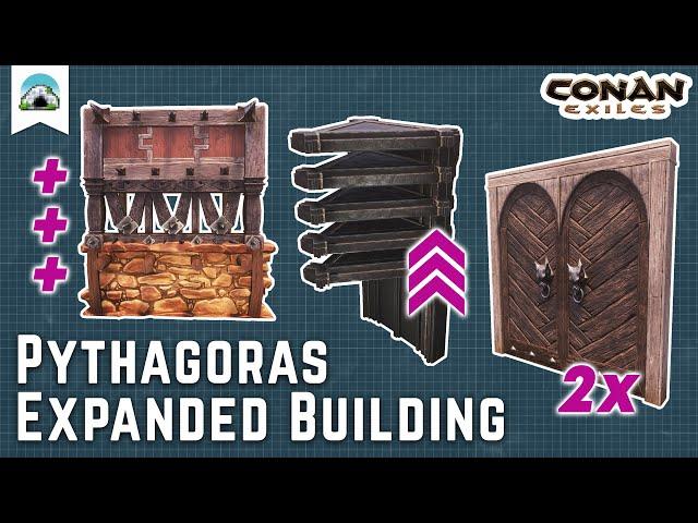 Pythagoras Expanded Building - Mod Showcase & Guide | Conan Exiles