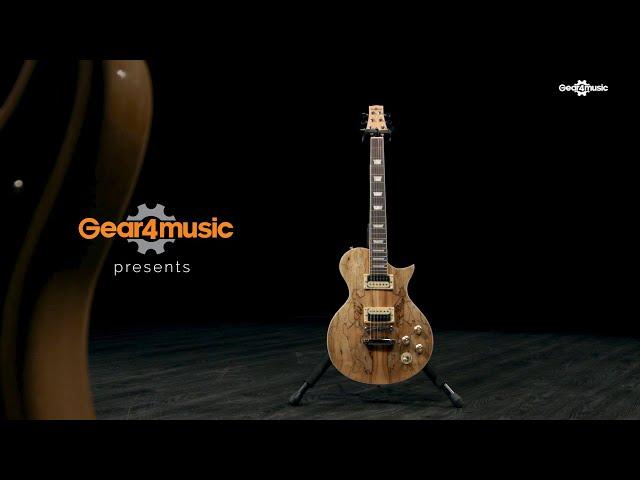 New Jersey Select Electric Guitar by Gear4music, Spalted Maple | Gear4music demo