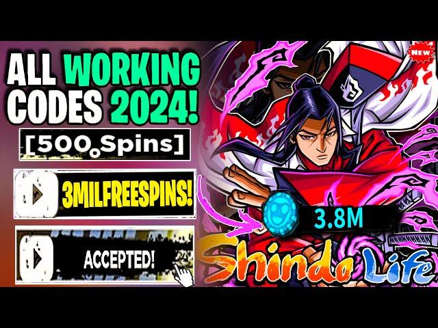 *NEW*️UPDATE!! SHINDO LIFE CODES  2024 - ROBLOX SHINDO LIFE CODES | CODIGOS DE SHINDO LIFE 2024