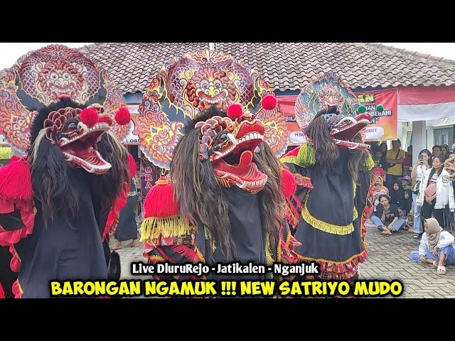 Barongan Ngamuk Jaranan NEW SATRIYO MUDO Live DluruRejo Jatikalen Nganjuk